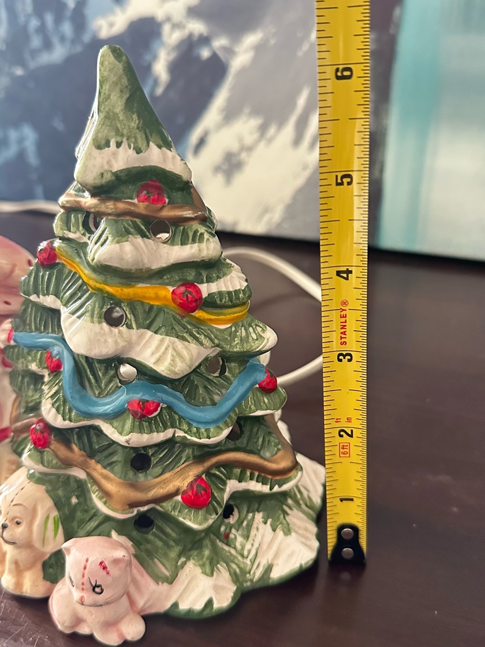 Vintage Strawberry Shortcake A Berry Merry Christmas Ceramic Tree - Picture 8 of 11